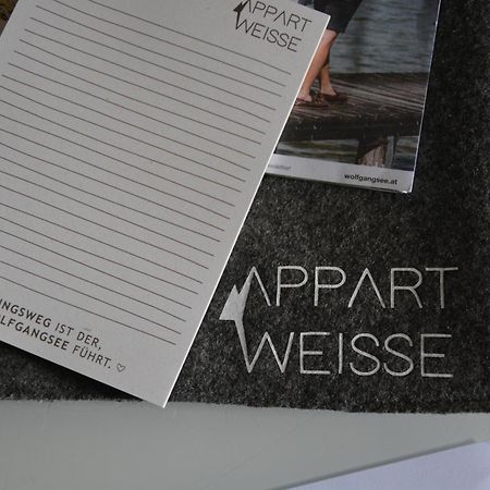 Appart Weisse Urlauben Am Wolfgangsee Sankt Gilgen Eksteriør billede