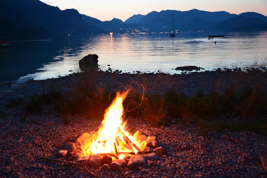 Appart Weisse Urlauben Am Wolfgangsee Sankt Gilgen Eksteriør billede